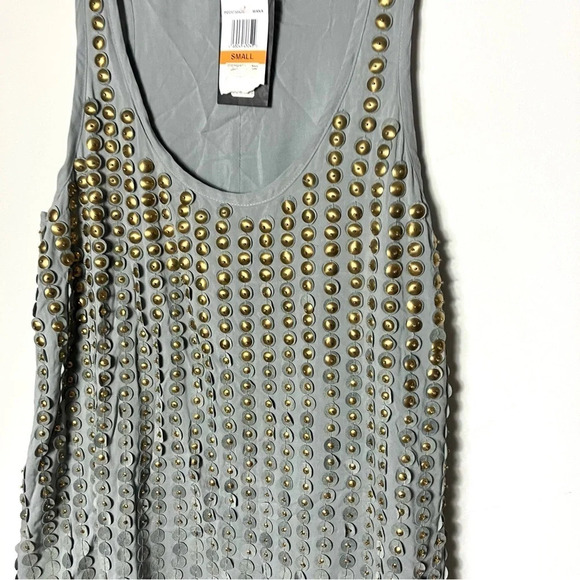 Patterson J. Kincaid Studded Tunic Tank Small NWT - Picture 3 of 6
